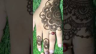 Simple mehndi design youtubeshorts shorts mehndi [upl. by Eaves]