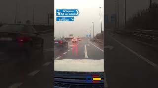 Aquaplaning  Dashcams España [upl. by Aratahs]