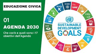 Agenda 2030 che cosè e quali sono i 17 obiettivi [upl. by Yecats]