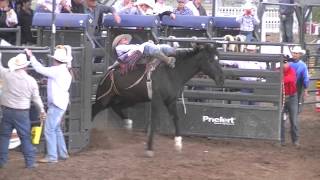 UHSRA Bareback amp Saddle Bronc Riding Wasatch Rodeo Heber City Utah May 10 2013 [upl. by Iahs]