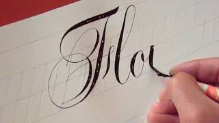 How to Write Copperplate [upl. by Nivek]