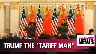 US stocks slide after Trump warns China I am a Tariff Man [upl. by Wood277]