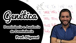 Genética  Dominância Herança Intermediária e Codominância [upl. by Lraed190]