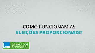 Conheça as regras para as eleições proporcionais em 2022 [upl. by Knowlton]