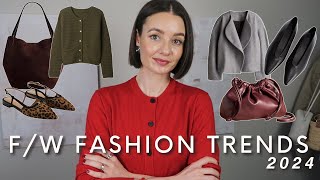 THE BIGGEST FASHION TRENDS FOR FALLWINTER 2024 AND YOU MIGHT ALREADY OWN SOME OF THEM [upl. by Esilahs478]