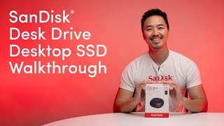 SanDisk® Desk Drive Desktop SSD Walkthrough and AutoBackup [upl. by Namzzaj]