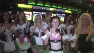 Oktoberfest 2012 Shot Girls  Downtown Huntington Beach  OldWorld [upl. by Lila]