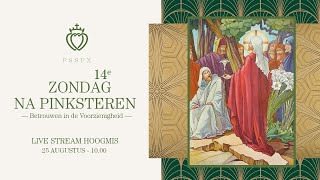 FSSPX Antwerpen  2508 14de Zondag na Pinksteren [upl. by Eseekram]