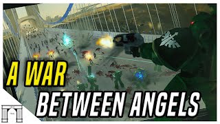 Vraks Remastered A War Between Angels Heretic Astartes Spotted Animated Warhammer 40k Lore [upl. by Tnarb666]