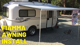 Casita Trailer Fiamma F45s Awning Installation [upl. by Chic]