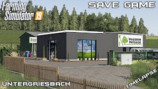 Save Game  Lawn Care on Untergriesbach  Farming Simulator 19 [upl. by Shepperd]