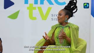 Africanbank Chief Marketing Officer Sbusiso Kumalo amp Nomzamo Mbatha discuss our TVC [upl. by Mara]