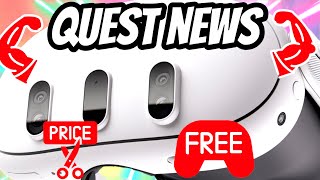 Meta Quest 3 is FINALLY ON SALE FREE Games Weekend amp MORE VR NEWS [upl. by Adnolat548]