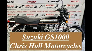 1978 Suzuki GS1000 chrishallmotorcycles suzuki motorcycles [upl. by Gona]