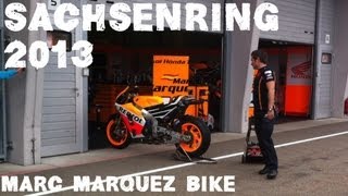 Sachsenring 2013  Marc Marquez Bike [upl. by Osugi]