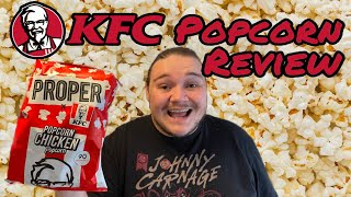 Proper X KFC collab Popcorn chicken flavour popcorn 🍿🍗 [upl. by Boyse]