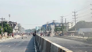 Fresh clashes as Bangladesh garment workers protest low wages  AFP [upl. by Gnoht251]