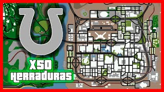 Localización de las 50 herraduras de GTA San Andreas [upl. by Eberly307]