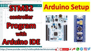 STM32 Program with Arduino  Setup Arduino for STM32 [upl. by Anayeek]