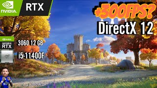 FORTNITE  DirectX 12  RTX 3060  i5 11400f  EPIC AND LOW SETTINGS [upl. by Allicirp526]