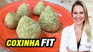 COXINHA DE FRANGO SAUDÁVEL com um ingrediente especial  Deliciosa e Fácil [upl. by Thorin]