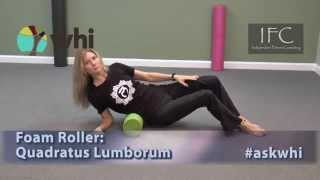 Foam Roller Quadratus LumborumKennesaw ChiropractorWHI [upl. by Critchfield]