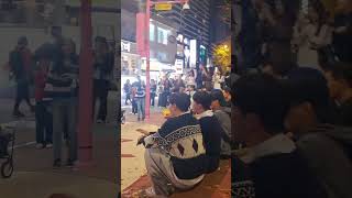 홍대버스킹 Hongdae Busking hongdaebusking 홍대버스킹 홍대버스킹공연 버스킹 버스킹공연 busking busker 로제아파트례지1 [upl. by Nonahs689]