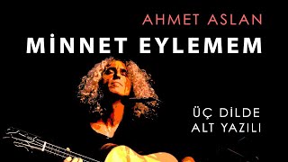 Ahmet Aslan  Minnet Eylemem  2017 Concert Recording  ODTU Ankara [upl. by Germain]