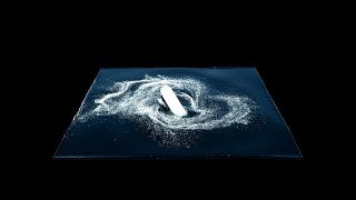 Cinema 4D amp Octane  X Particles Fluid Simulation With Foam [upl. by Grega691]