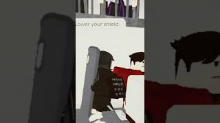 TRU whacks two CDs to death… scp roblox “Lower your shield” “I DID” gets whacked repeatedly [upl. by Cela]