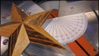 Geometry of a 3D Wooden Star ★ [upl. by Saitam]