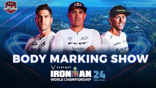 Body Marking Show  2024 VinFast IRONMAN World Championship Kona Mens Edition [upl. by Moriyama]