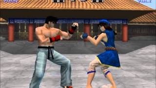 Kensei Sacred Fist Gameplay PS1 [upl. by Sievert]