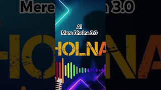 mere Dholna 30 AI song shorts trending music [upl. by Aikyn367]