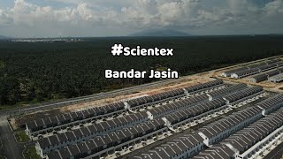 Scientex Bandar Jasin  Aerial Drone View 4K [upl. by Obeng]