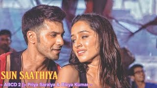 sun saathiya ।slowedreverb।sun saathiya song। 8d audio। sunsathiya lofimusic love lofi sad 💔 [upl. by Gildea584]