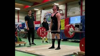 New deadlift world record 286 kg at age 18 90 kg [upl. by Ottilie950]