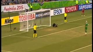 Iran Vs Iraq Penalty Shootout Iraq wins 76 highlights of last few penaltys [upl. by Ronal]