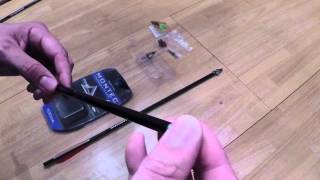 Crossbow Part 2Installing broadheads [upl. by Aneem]