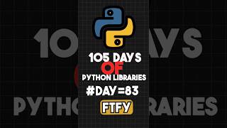 Day 83 ftfy  Fixing Text for You in Python  105 Days of Python Libraries [upl. by Holly]