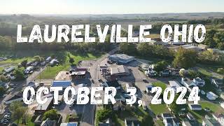 Laurelville Ohio on October 3 2024 drone view in 4k [upl. by Shaylynn]