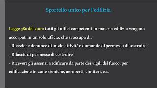 DISCIPLINA URBANISTICA ED EDILIZIA Esame Per Agente Immobiliare Preparazione Per LOrale [upl. by Elehcir512]