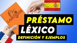 ✅ PRÉSTAMO LÉXICO extranjerismo 📚 DEFINICIÓN 💬 Extranjerismos ADAPTADOS y NO adaptados  EJEMPLOS [upl. by Anyalram]