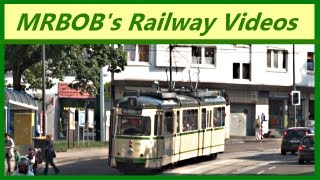 eine Fahrt mit einer historischen Straßenbahn durch Essen und Gelsenkirchen [upl. by Hancock575]