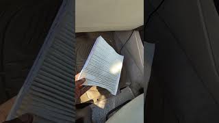 How to Change a Cabin Air Filter Volkswagen Polo  shorts [upl. by Noissap]