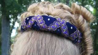 How To Make An Irish Dance Costume Headband [upl. by Aliab249]