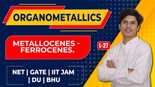 L26 ferrocene structure bonding amp molecular orbital diagram amp properties  metallocene chemistry [upl. by Adnohral]