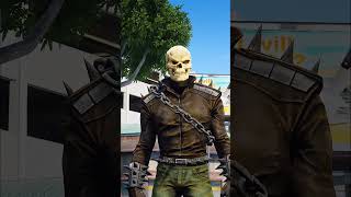 Red Hulk Stole Ghost Rider Bike And Hulk In GTA 5 shorts gta5 [upl. by Anitsirk493]