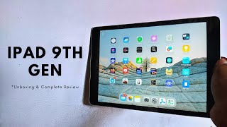 Apple Ipad 9th Generation 2021 Unboxing amp Detailed Review  Ipad 9th Gen in 2023 Worth it or Not [upl. by Kaliope]