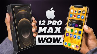 iPhone 12 Pro Max Unboxing amp Review [upl. by Kcirdes]